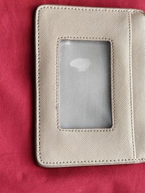Beige Wallet/Card Holder